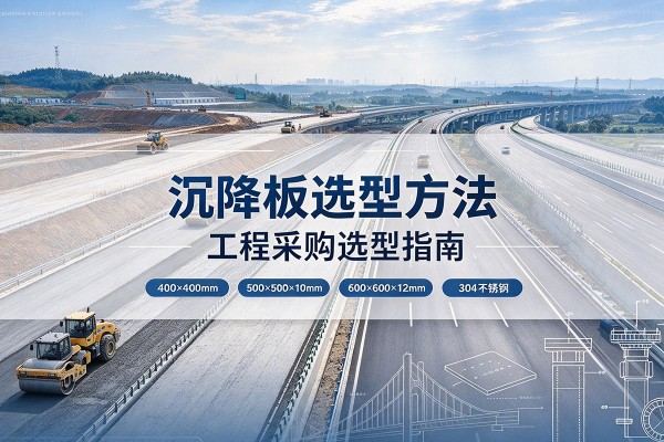 梁溪沉降板选择方法