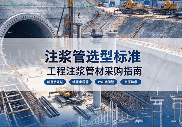 梁溪注浆管选型标准